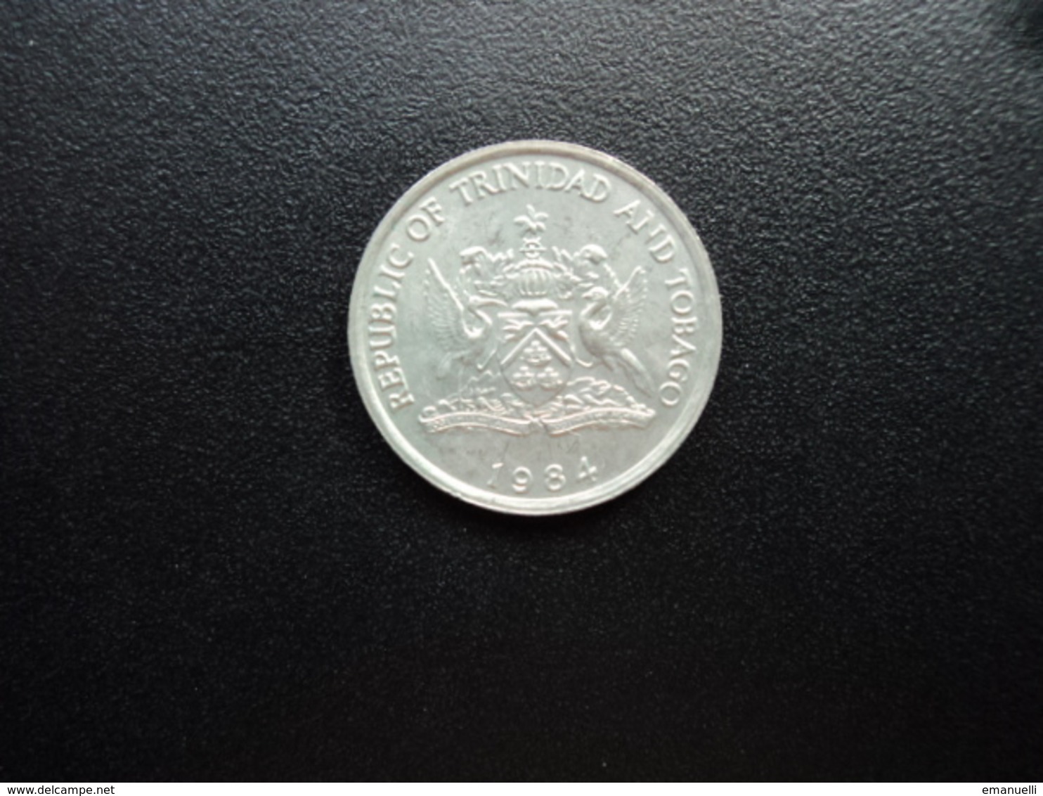 TRINITÉ ET TOBAGO : 25 CENTS   1984      KM 32       SUP+ - Trinidad & Tobago