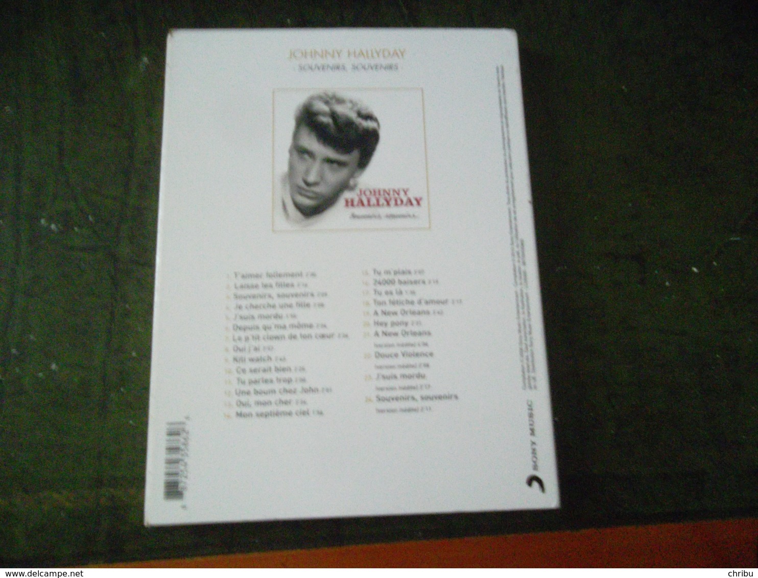 CD JOHNNY HALLYDAY SOUVENIRS SOUVENIRS EDITION LIMITÉE OR - Collectors