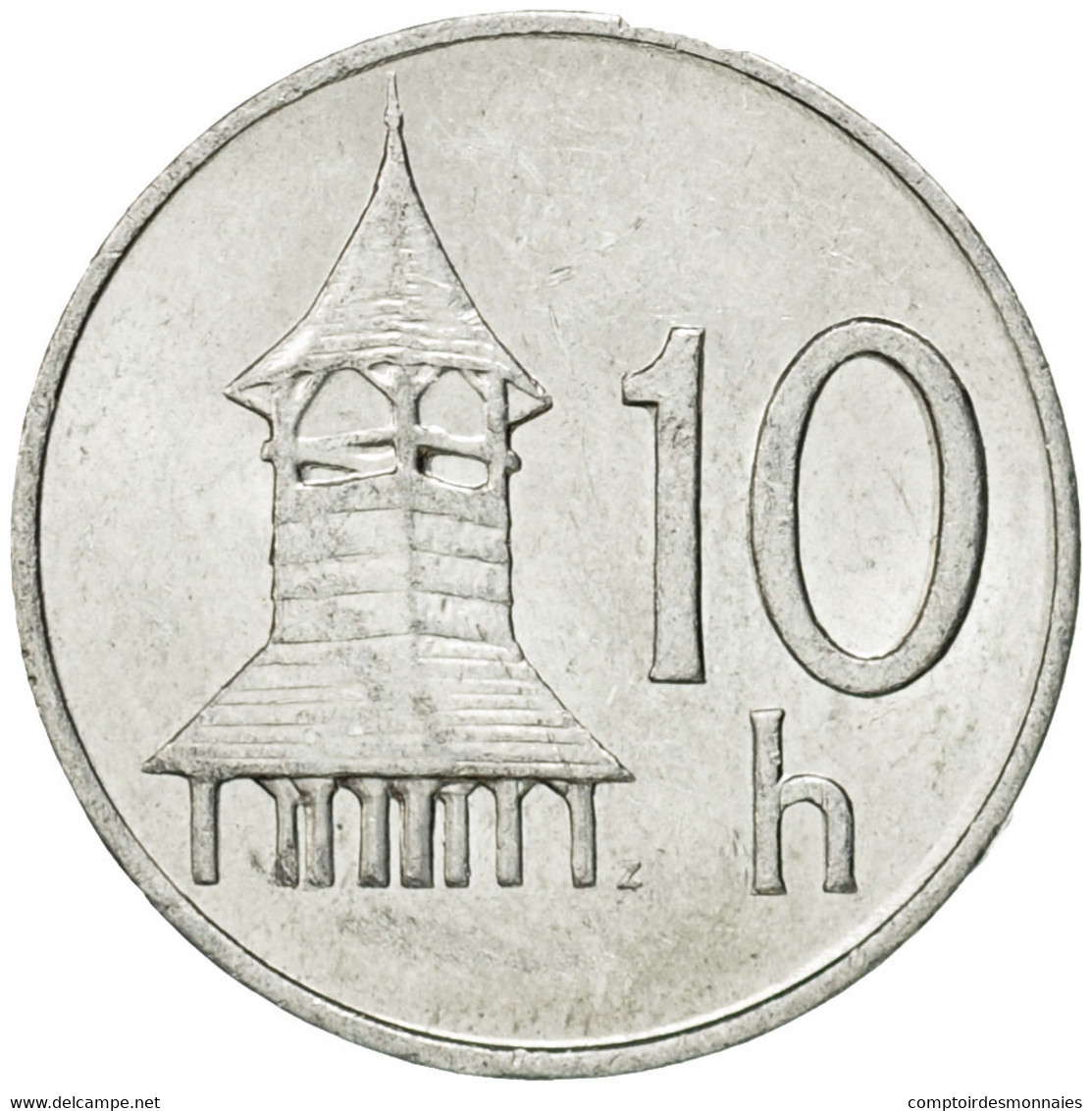 Monnaie, Slovaquie, 10 Halierov, 1993, TTB, Aluminium, KM:17 - Slovaquie