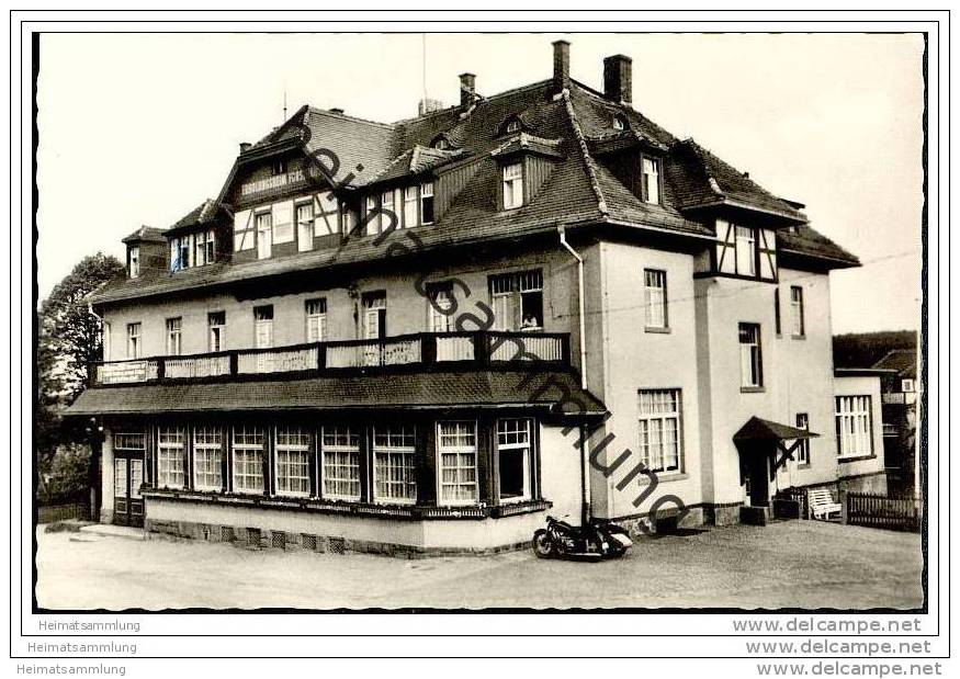 01737 Hartha - FDGB-Erholungsheim Forsthaus 1960 - Hartha