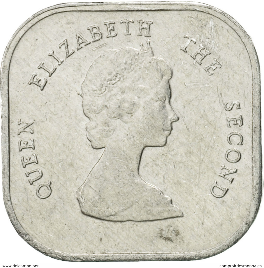 Monnaie, Etats Des Caraibes Orientales, Elizabeth II, 2 Cents, 1994, TTB - Oost-Caribische Staten