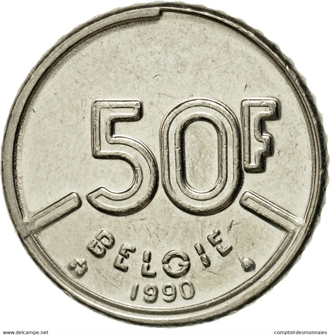 Monnaie, Belgique, Baudouin I, 50 Francs, 50 Frank, 1990, Bruxelles, Belgium - 50 Frank