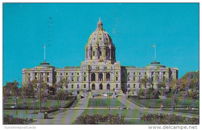 Minnesota St Paul State Capitol Building 1962 - St Paul