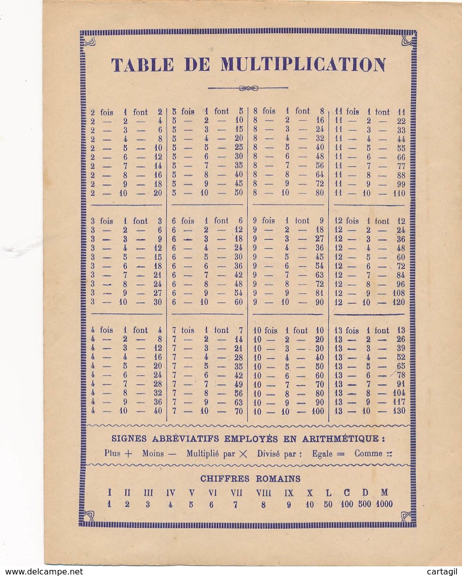 Protège-cahier  - B3360 - Chemises DESTRE CHERPIN- 4 Scans ( Non Utilisé) - H