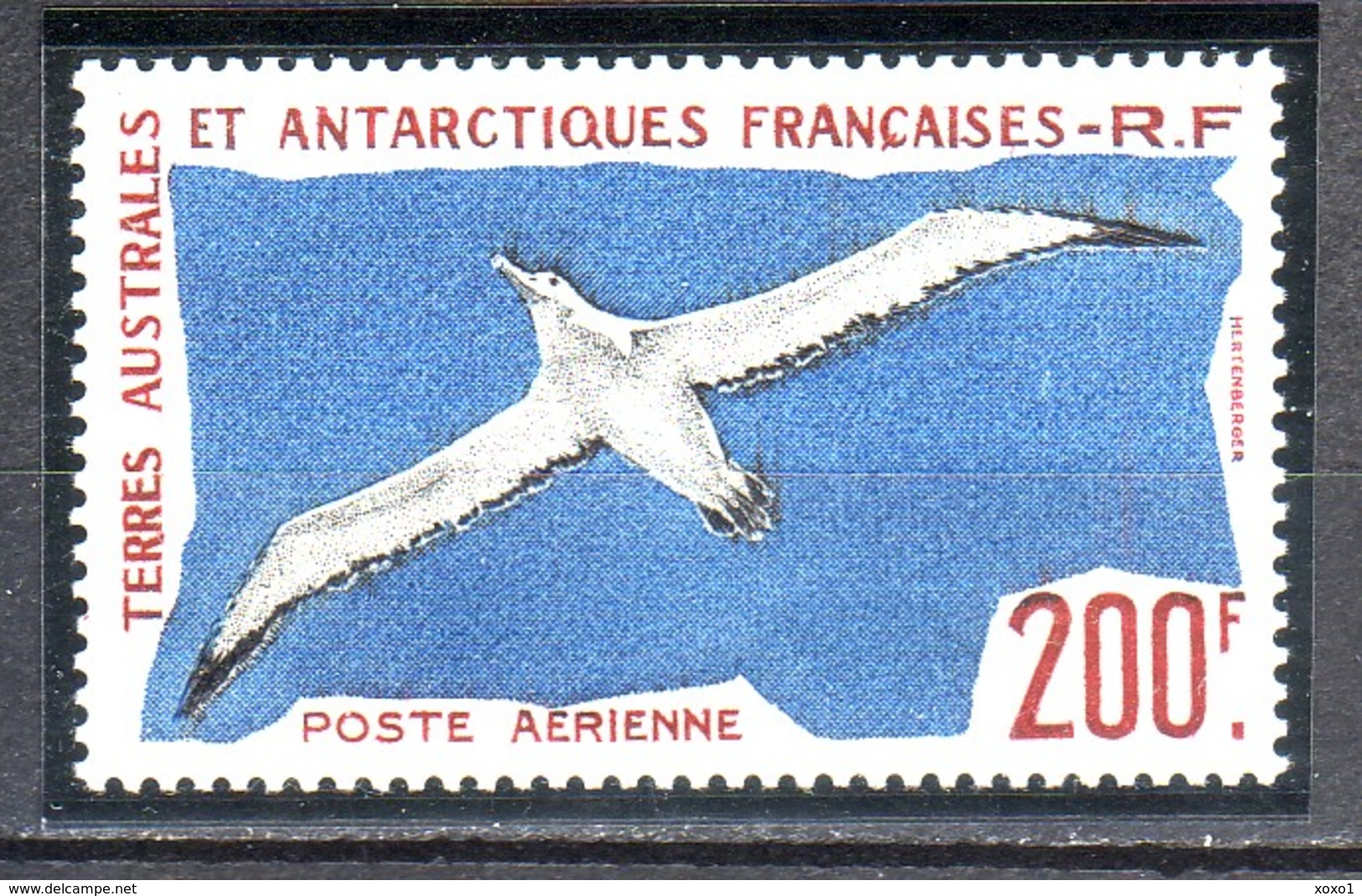 TAAF 1959 Mi.No. 18  Fr. Antarktis BIRDS Wandering Albatross 1v MNH** 40,00 € - Albatros