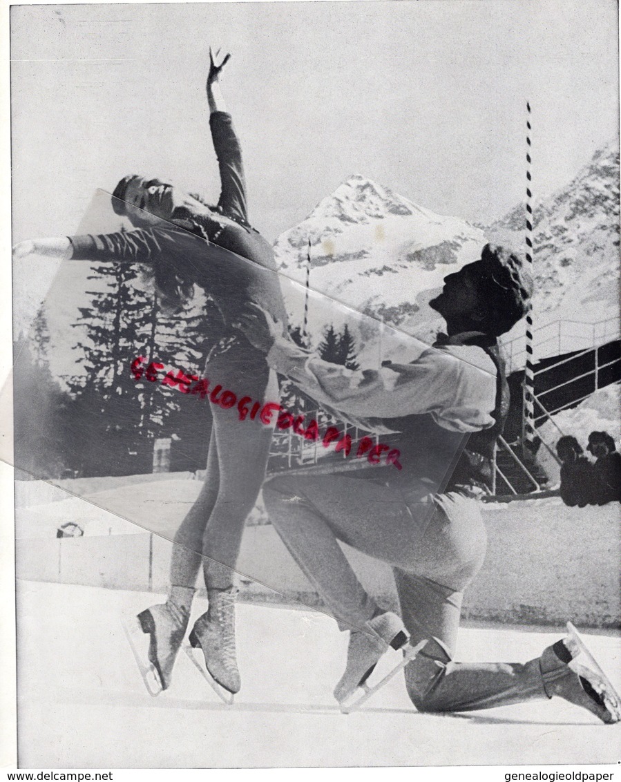 SCALA PROGRAMM- PROGRAMME FEERIE DE LA GLACE JEAN THELEN 1966- HEINZ STRAUSS-JACK LEE-ALAIN GILETTI-SIGRID KNAKE-KOCH