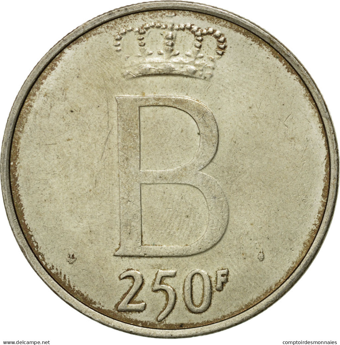 Monnaie, Belgique, 250 Francs, 250 Frank, 1976, Bruxelles, TB, Argent, KM:157.1 - 250 Frank