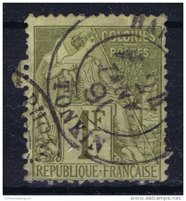 Colonies Francaises: Hanoi Tonkin    Yv  59  Thin Spot - Alphée Dubois