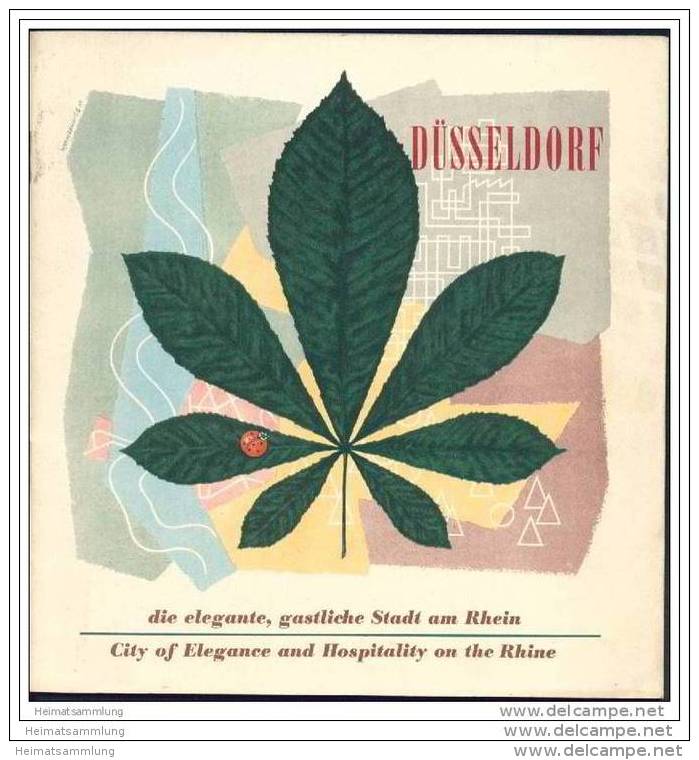 Düsseldorf 50er Jahre - 52 Seiten Mit 42 Abbildungen Und Illustrationen Von Wolf Dieter Zimmermann - Renania-del-Nord-Westfalia