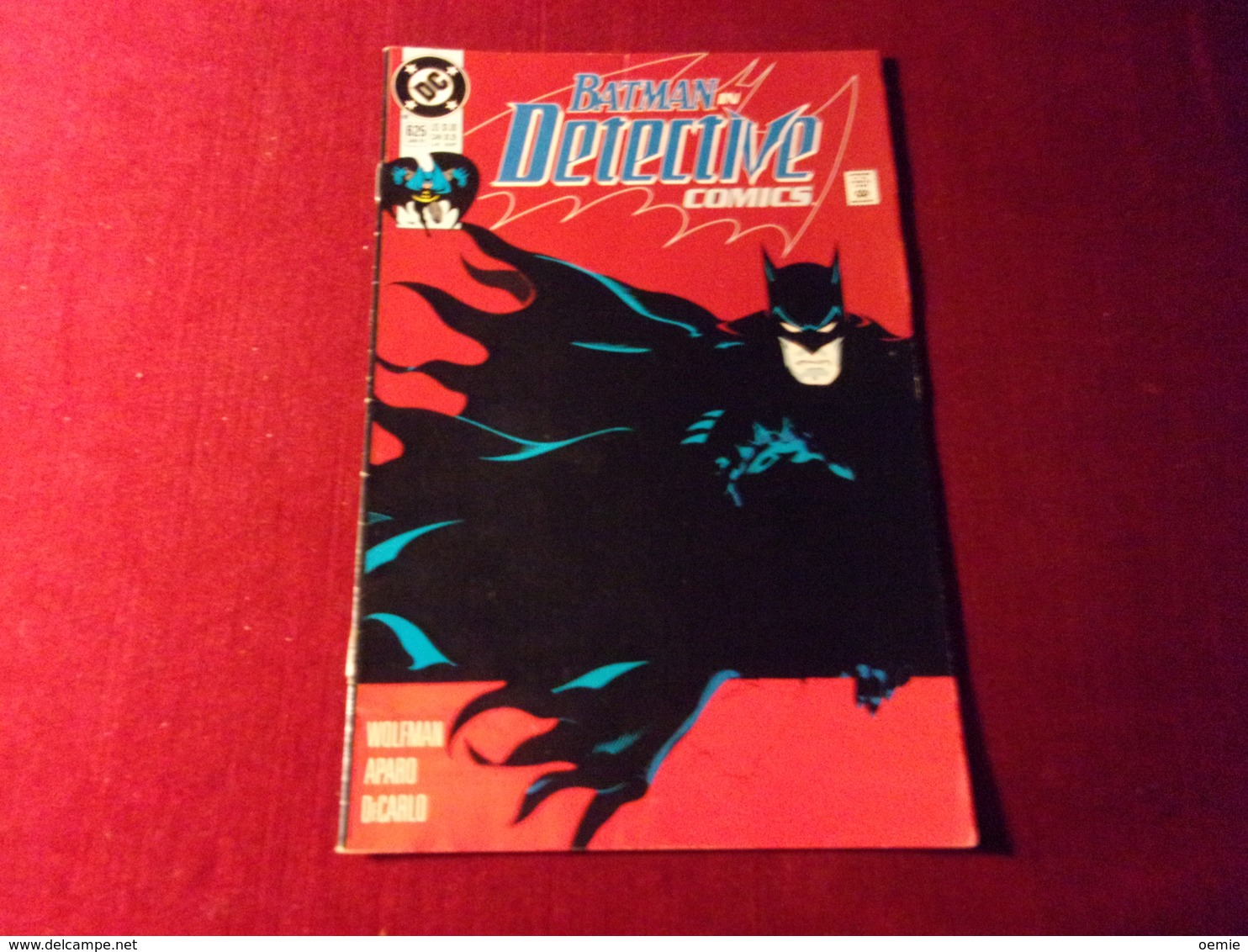 BATMAN  IN DETECTIVE COMICS  No 625  JAN - DC