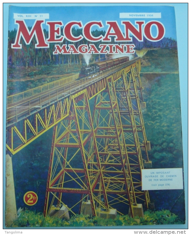 MECCANO Magazine - 1936 - Vol. XIII N°11 - Meccano