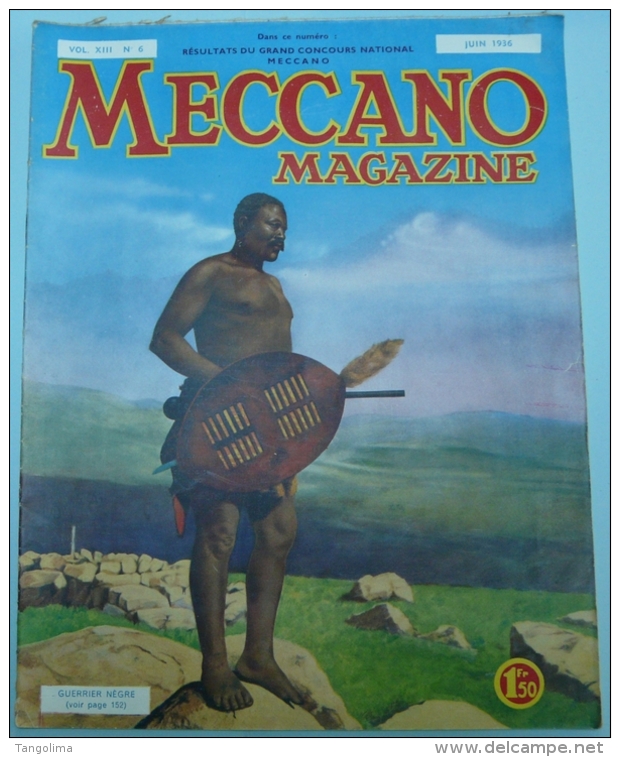 MECCANO Magazine - 1936 - Vol. XIII N°6 - Meccano