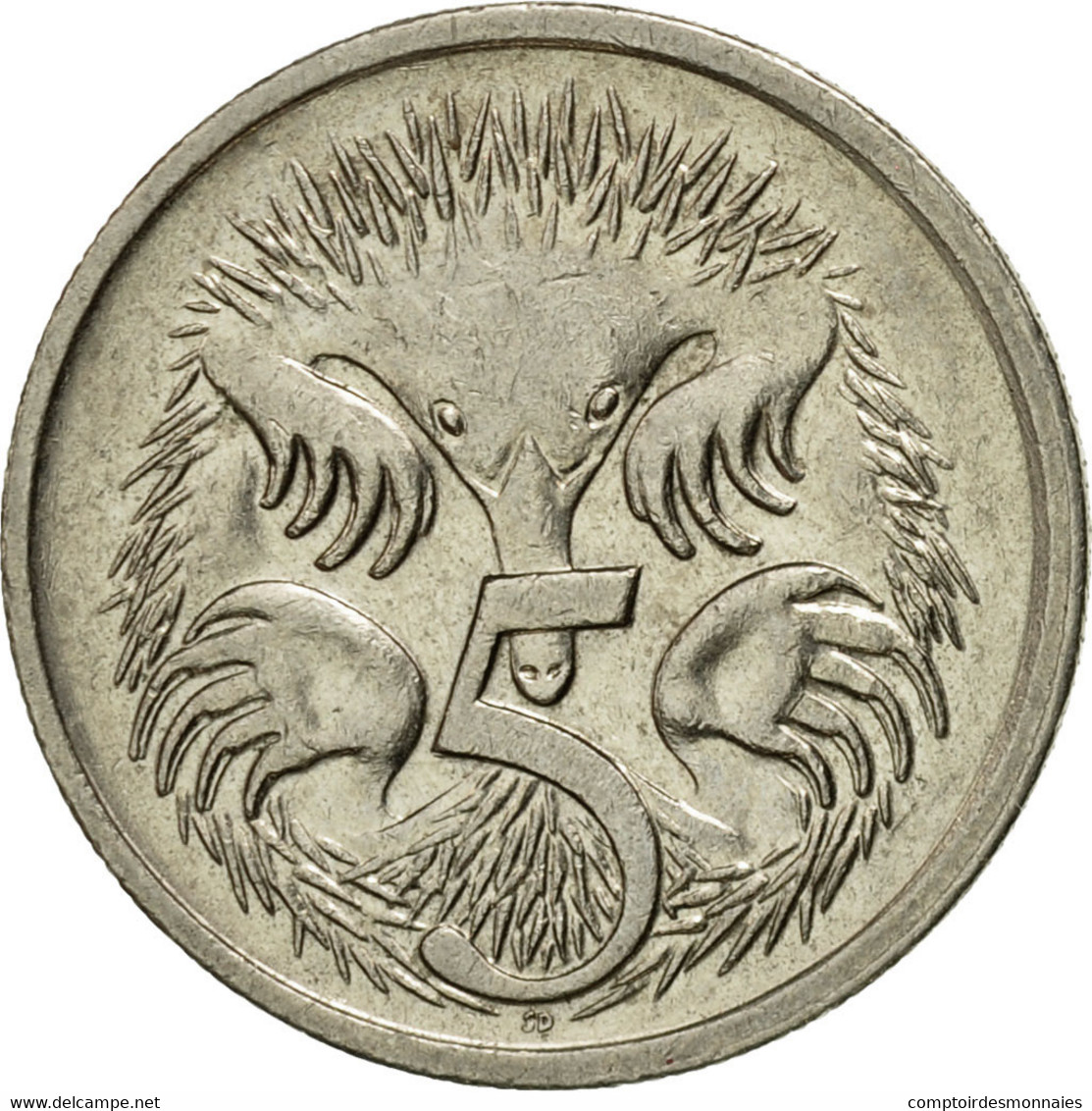 Monnaie, Australie, Elizabeth II, 5 Cents, 1988, TTB, Copper-nickel, KM:80 - 5 Cents