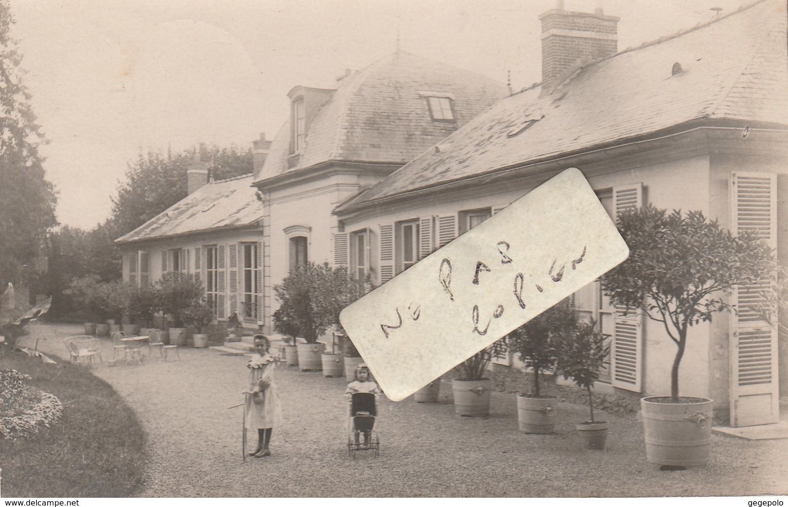 SARCELLES - Belle Demeure Bourgeoise      ( Carte Photo ) - Sarcelles