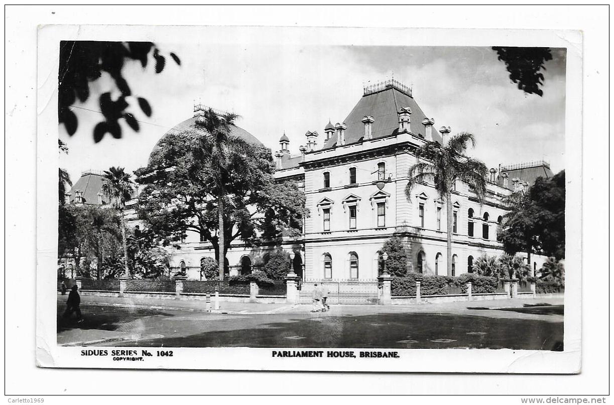 BRISBANE - PARLIAMENT HOUSE -  VIAGGIATA FP - Brisbane