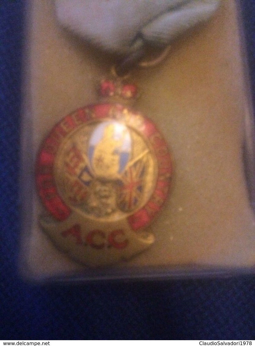 Medaglia Inglese 1961 Nominale Three Years Steward A.C.C. Association Of Conservative Clubs Medal - Royaux/De Noblesse