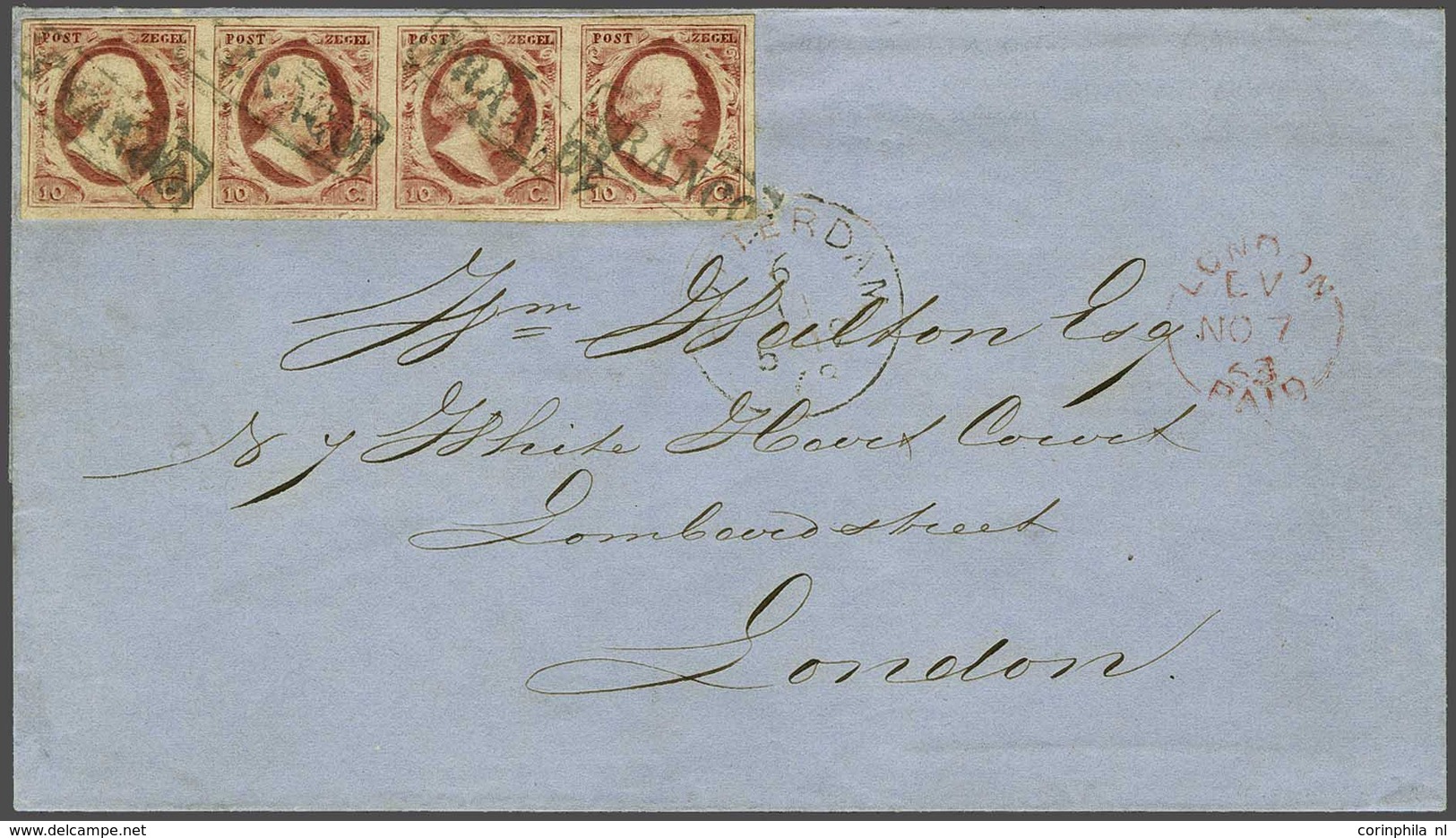 NL 1852 King William III - Sonstige & Ohne Zuordnung