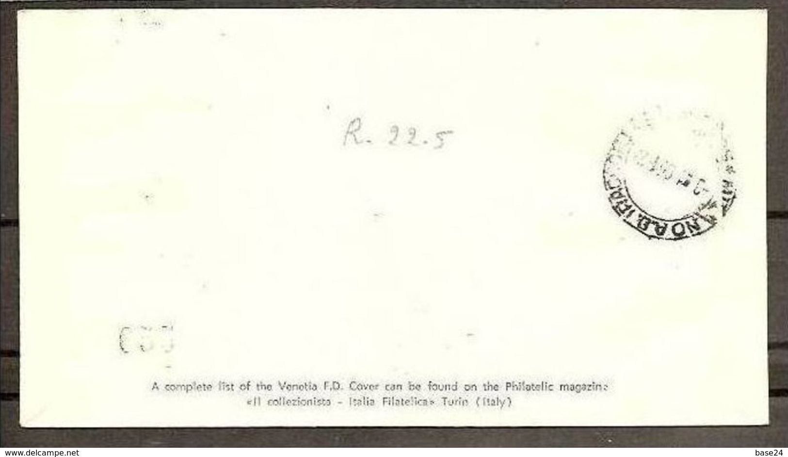 1960 San Marino Saint Marin CARAVAGGIO Su FDC Venetia Viaggiata Racc.San Marino  Milano - Lettres & Documents