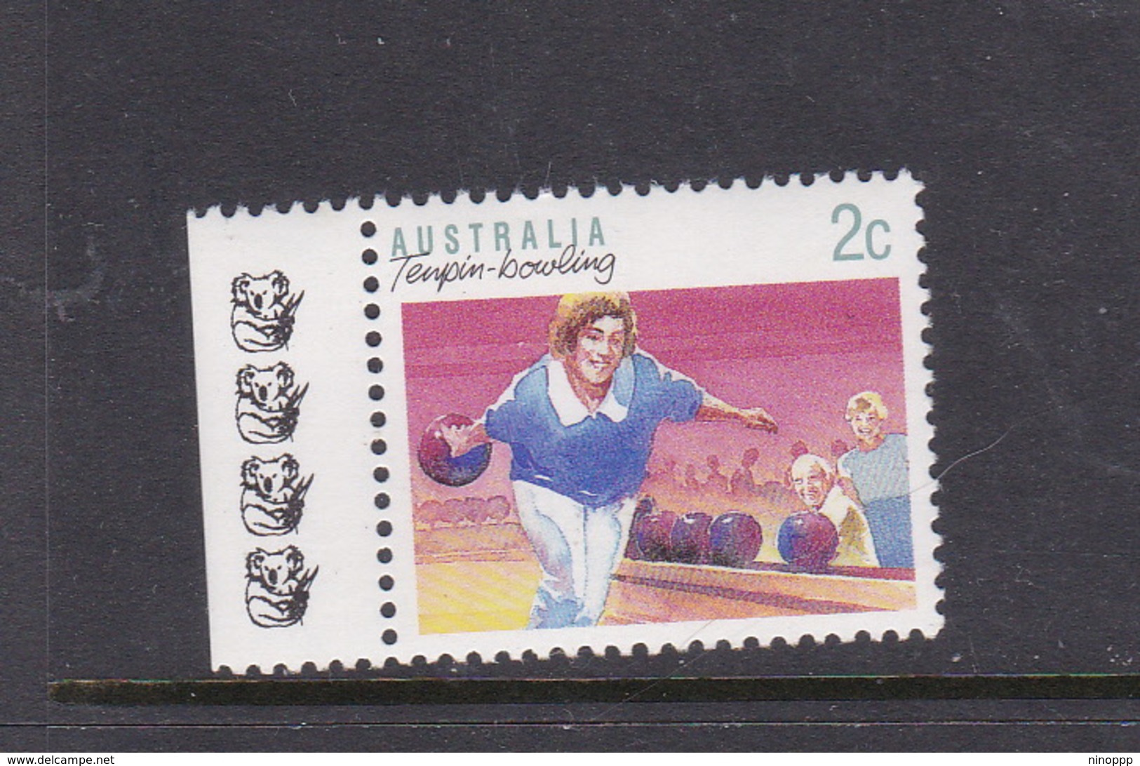 Australia ASC 1183c 1989 Sports 2c Bowling 4 Koalas,mint Never Hinged - Probe- Und Nachdrucke