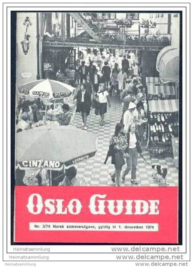 Oslo Guide - Norsk Sommerutgave 1974 - Langues Scandinaves