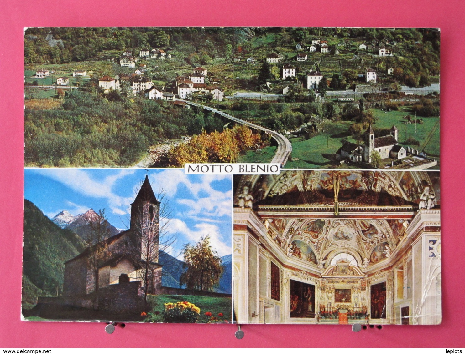 Suisse - Tessin - Val Blenio - Motto Blenio - 1970 - Scans Recto-verso - Blenio