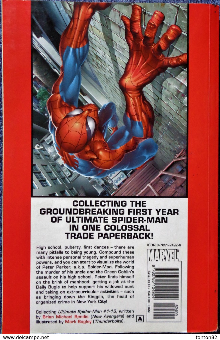 SPIDER-MAN - Book 1 - Ultimate Collection - Marvel - + De 350 Pages .( Textes En Anglais ) . - Spiderman