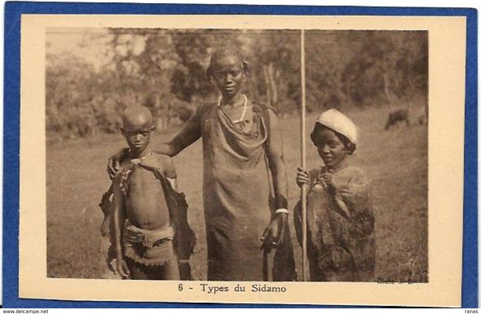 CPA ETHIOPIE Non Circulé Type Ethnic - Ethiopia