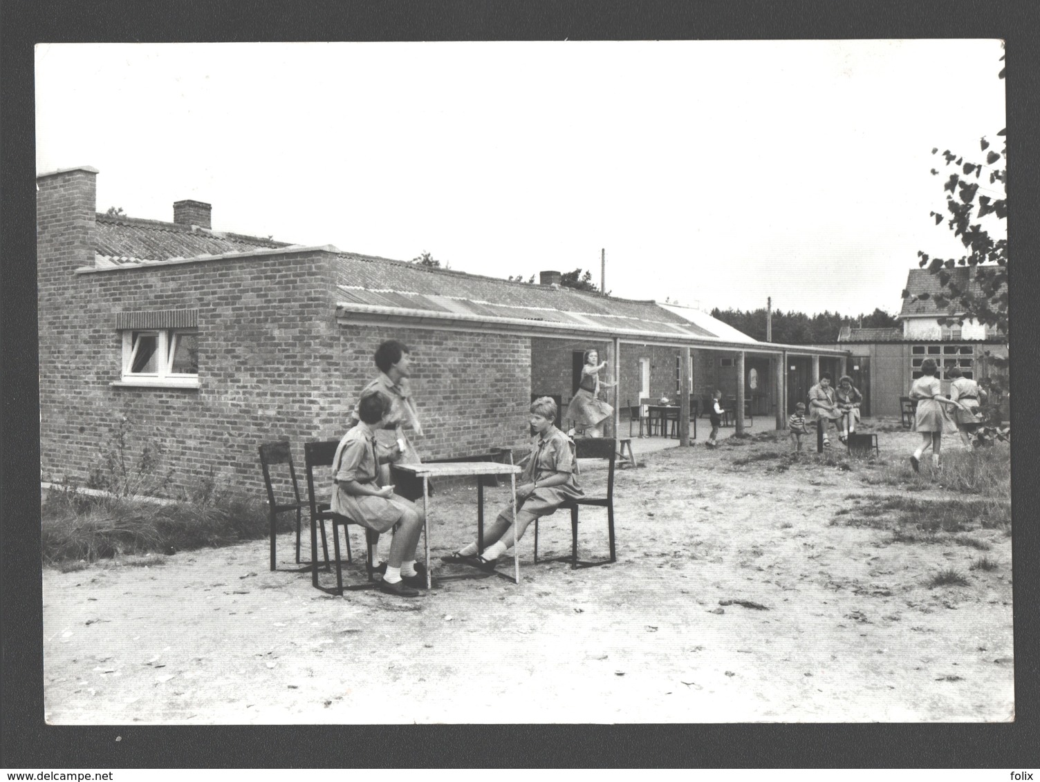 Heusden - Het Heem - Bivakplaats - 1969 - Scouts, Chiro, Jeugdbeweging - Fotokaart - Geanimeerd - Kinderen - Heusden-Zolder