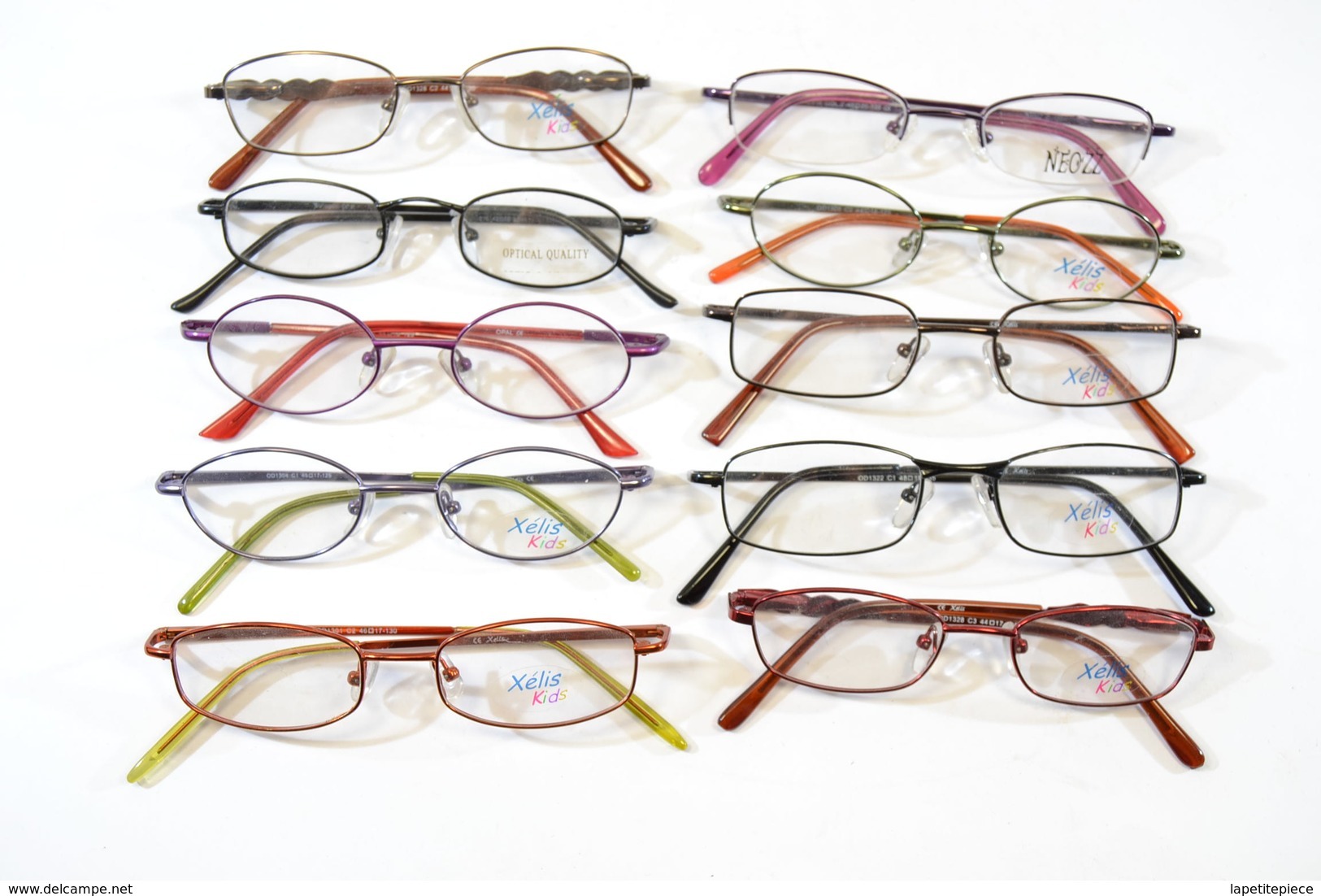 Lot De Lunettes Enfant Sans Correction, Idéal Déguisement, Accesoires Théâtre / Cinéma (459950529) - Lunettes