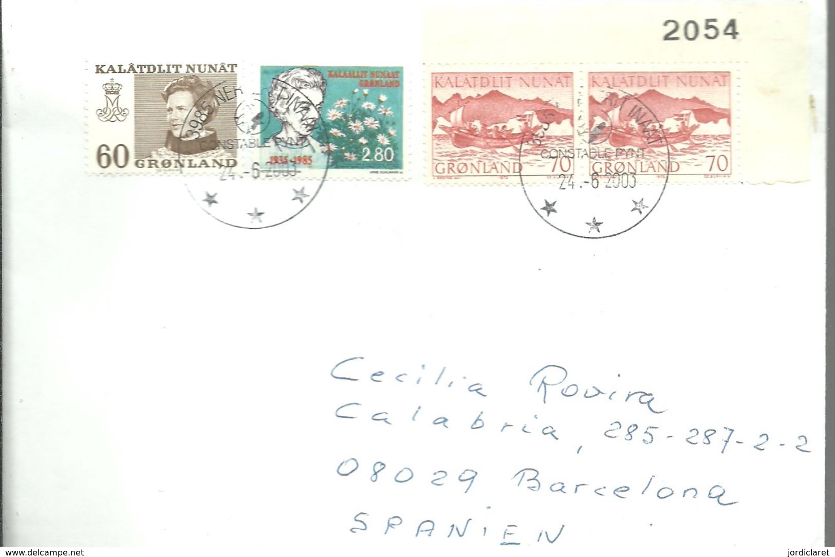 LETTER 2003 - Storia Postale