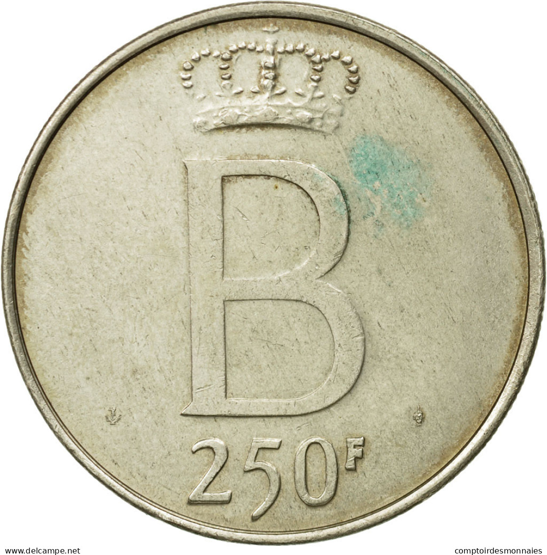 Monnaie, Belgique, 250 Francs, 250 Frank, 1976, TTB+, Argent, KM:157.1 - 250 Francs