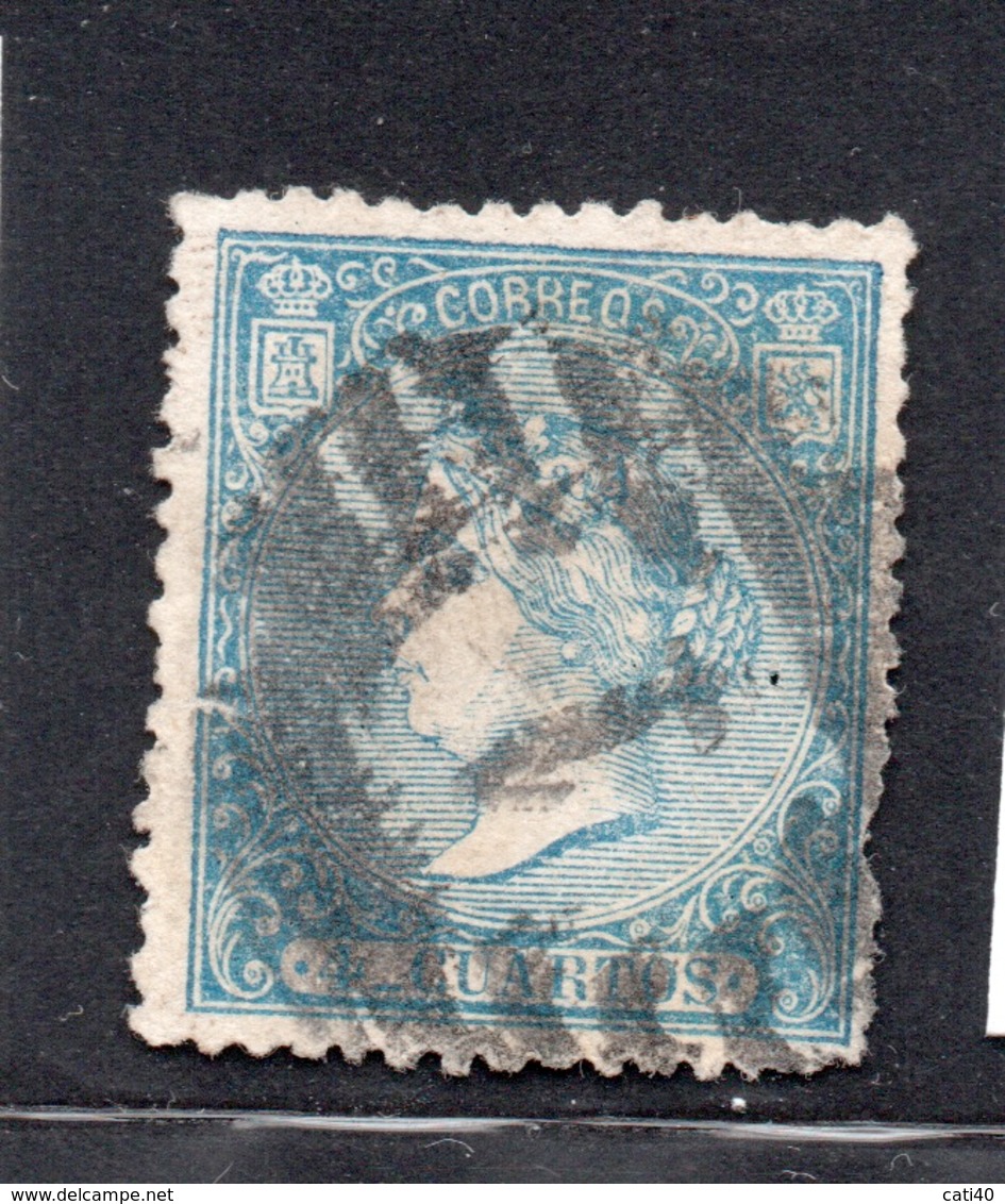 SPAGNA 1866   4 C. - Nuovi