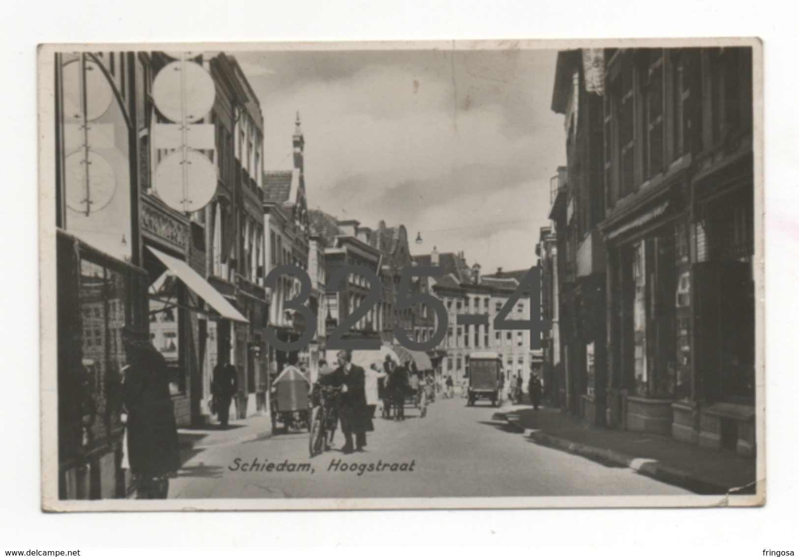 Schiedam Hoogstraat: Used 1950 Real Photo - Schiedam