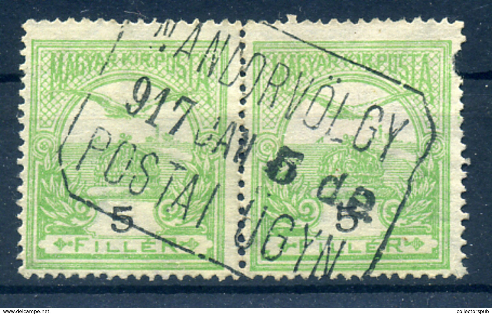 95587 NÁNDORVÖLGY / Vaľkovňa  Postaügynökség ,szép Bélyegzés - Used Stamps