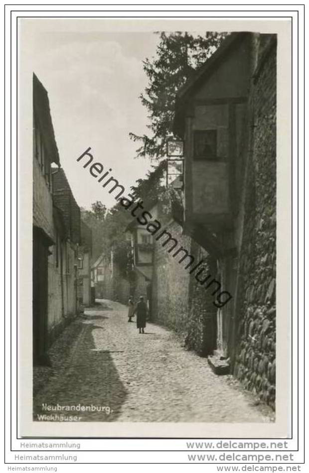 Neubrandenburg - Wiekhäuser - Foto-AK 40er Jahre - Neubrandenburg