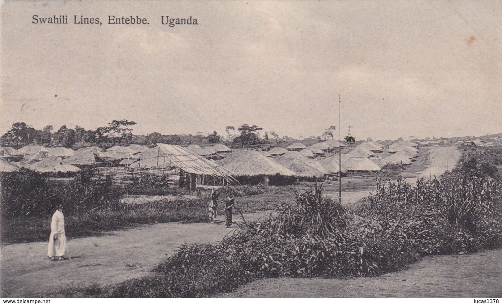 ENTEBBE / SWAHILI LINES / CIRC 1911 - Ouganda