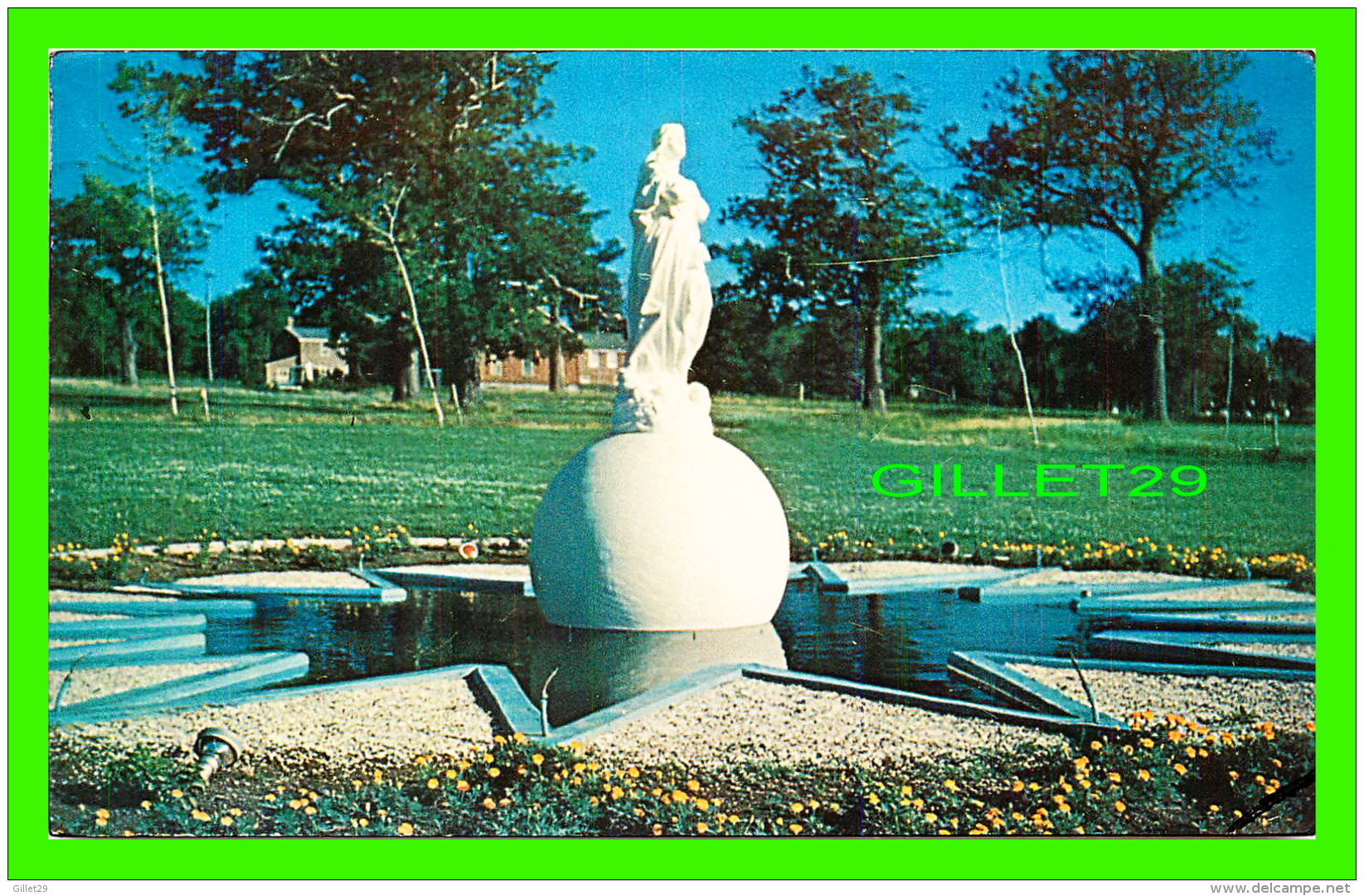 SILLERY, QUÉBEC - MONTMARTRE CANADIEN - CIRCULÉE EN 1962 - STATUE - - Québec - Sainte-Foy-Sillery