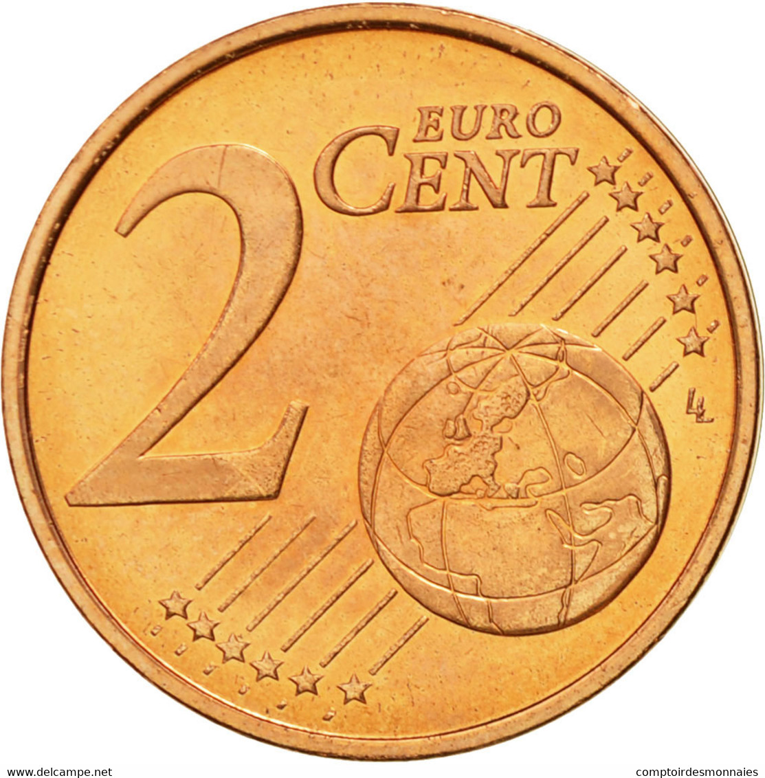 Slovénie, 2 Euro Cent, 2007, SPL, Copper Plated Steel, KM:69 - Slovenië