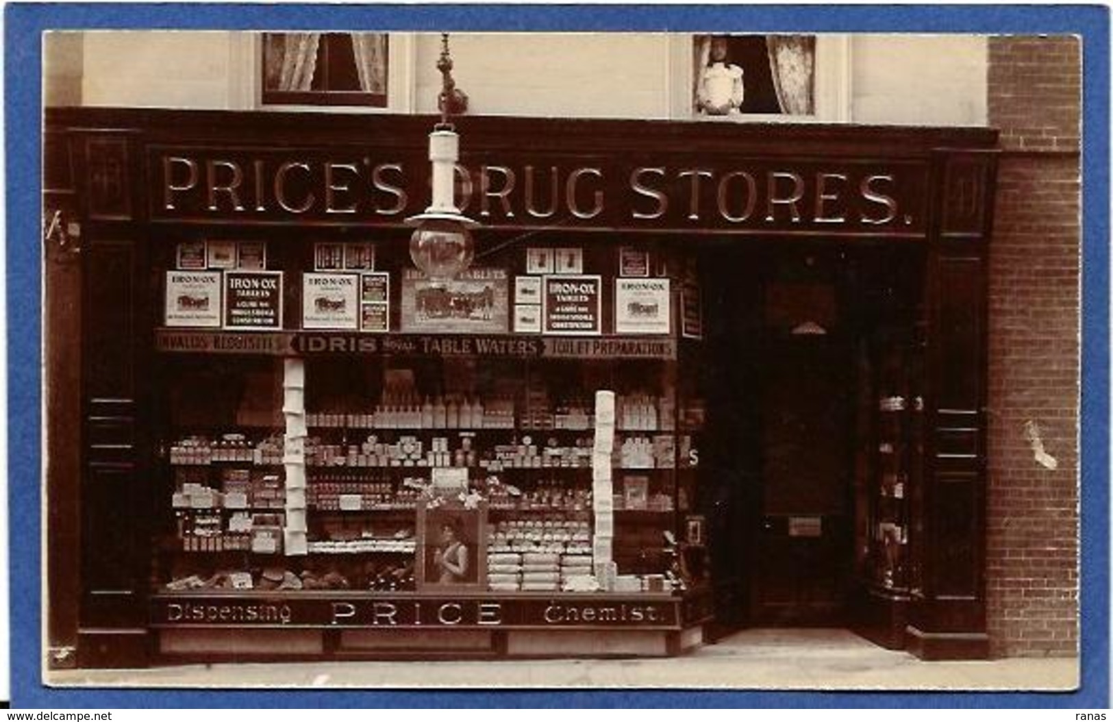 CPA Angleterre Royaume Uni Carte Photo Rppc Non Circulé Commerce Shop Front - Other & Unclassified