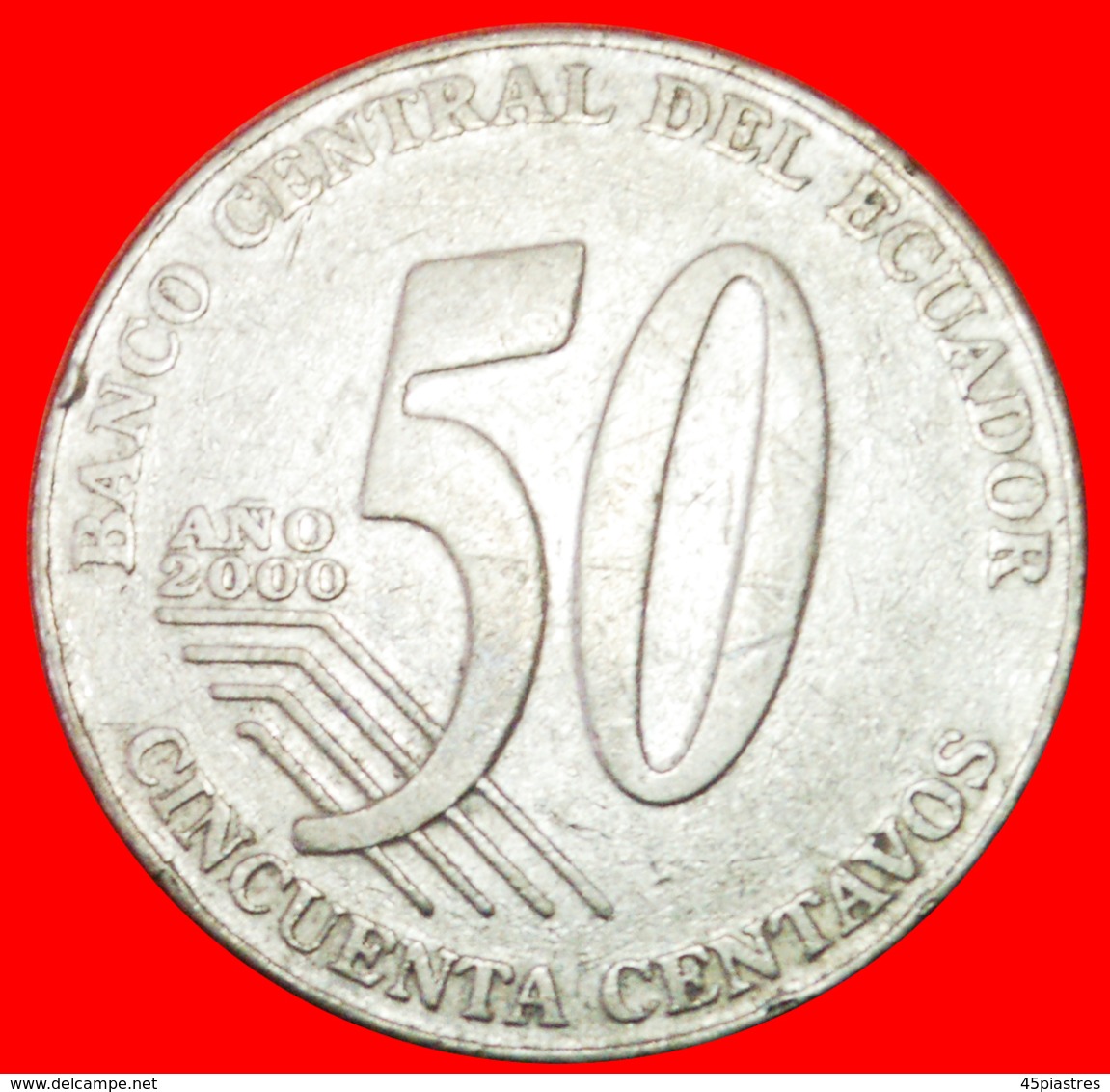 # MEXICO: ECUADOR ★ 50 CENTAVOS 2000! LOW START ★ NO RESERVE! - Ecuador