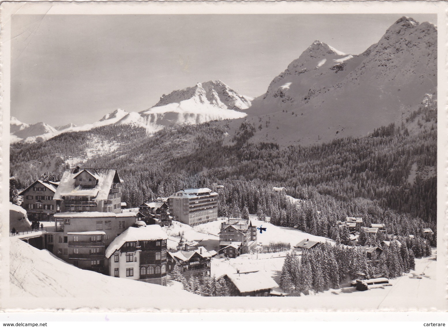 SUISSE,SCHWEIZ,SVIZZERA,SWITZERLAND,HELVETIA,SWISS ,GRISONS,AROSA,CARTE PHOTO BENKER,RARE - Arosa