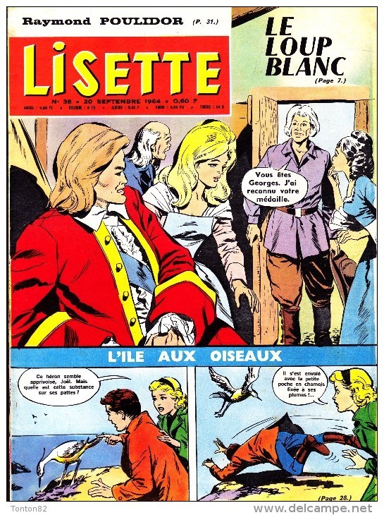 Lisette - N° 38 - 20 Septembre 1964 - Lisette