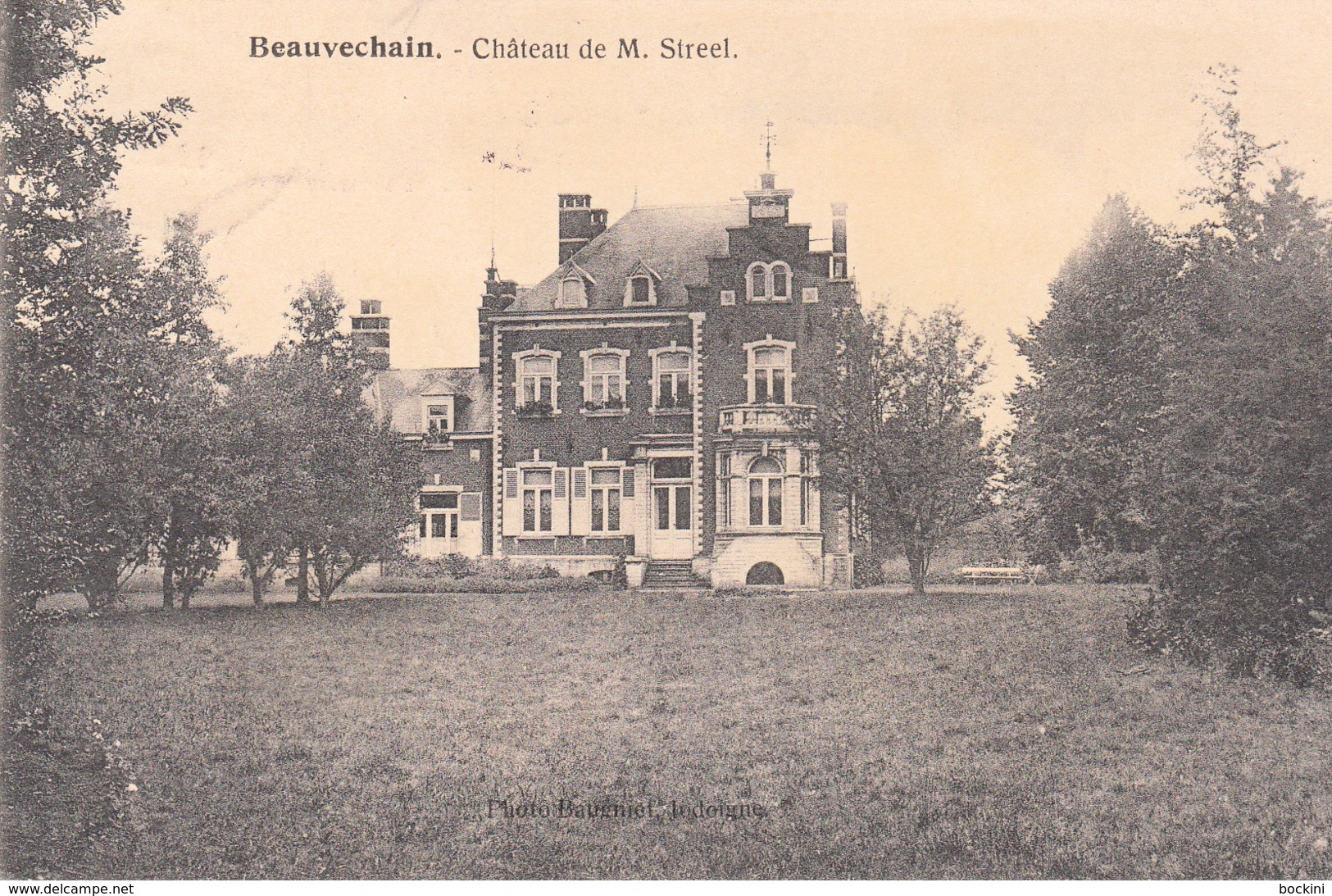 Beauvechain.- Château De M. Streel -      état Voir Scan. - Beauvechain