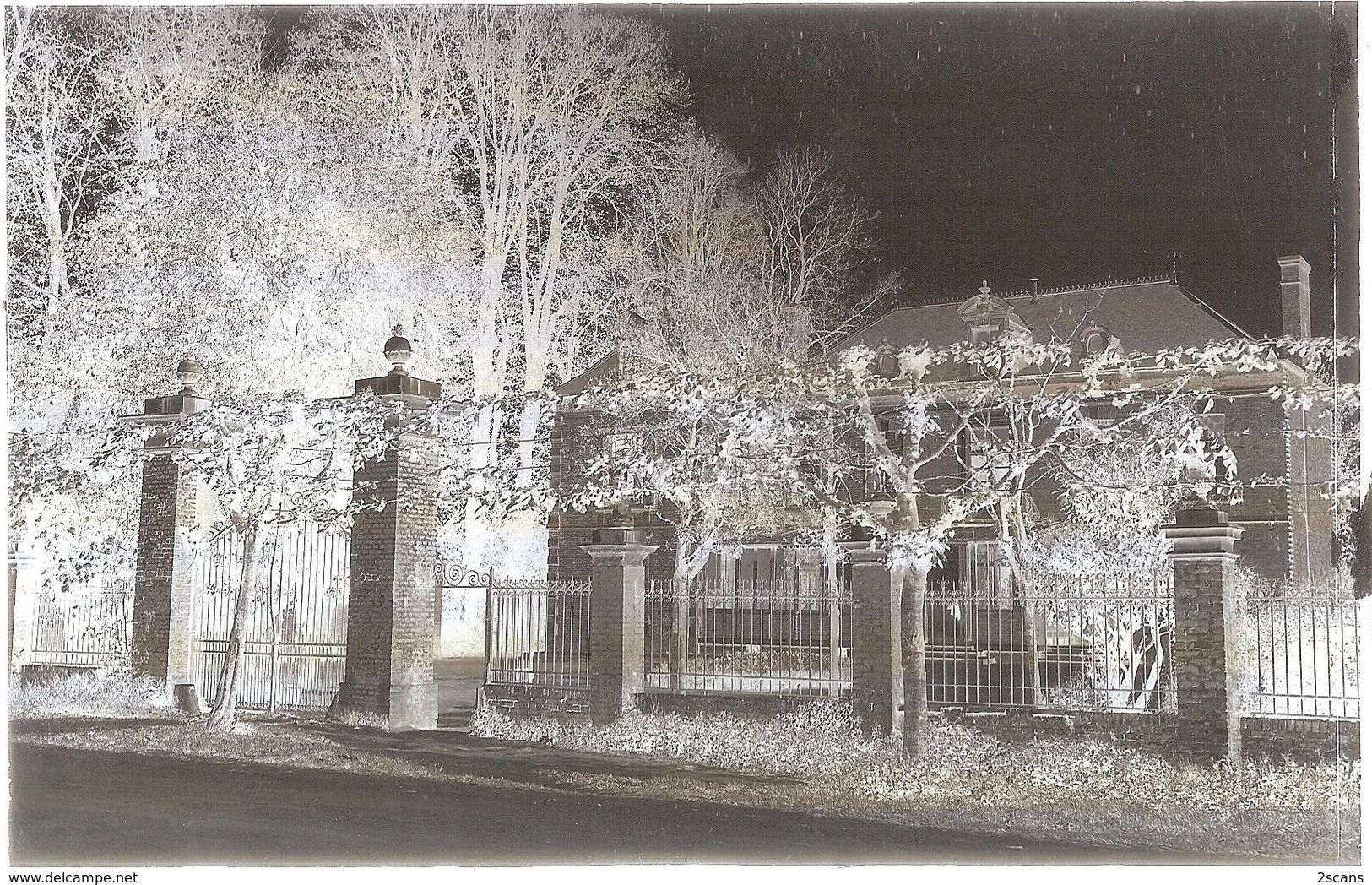 Dépt 80 - AILLY-LE-HAUT-CLOCHER - ÉPREUVE De CARTE POSTALE (photo R. LELONG) + PLAQUE De VERRE - Écoles - Édit.Caumartin - Ailly Le Haut Clocher