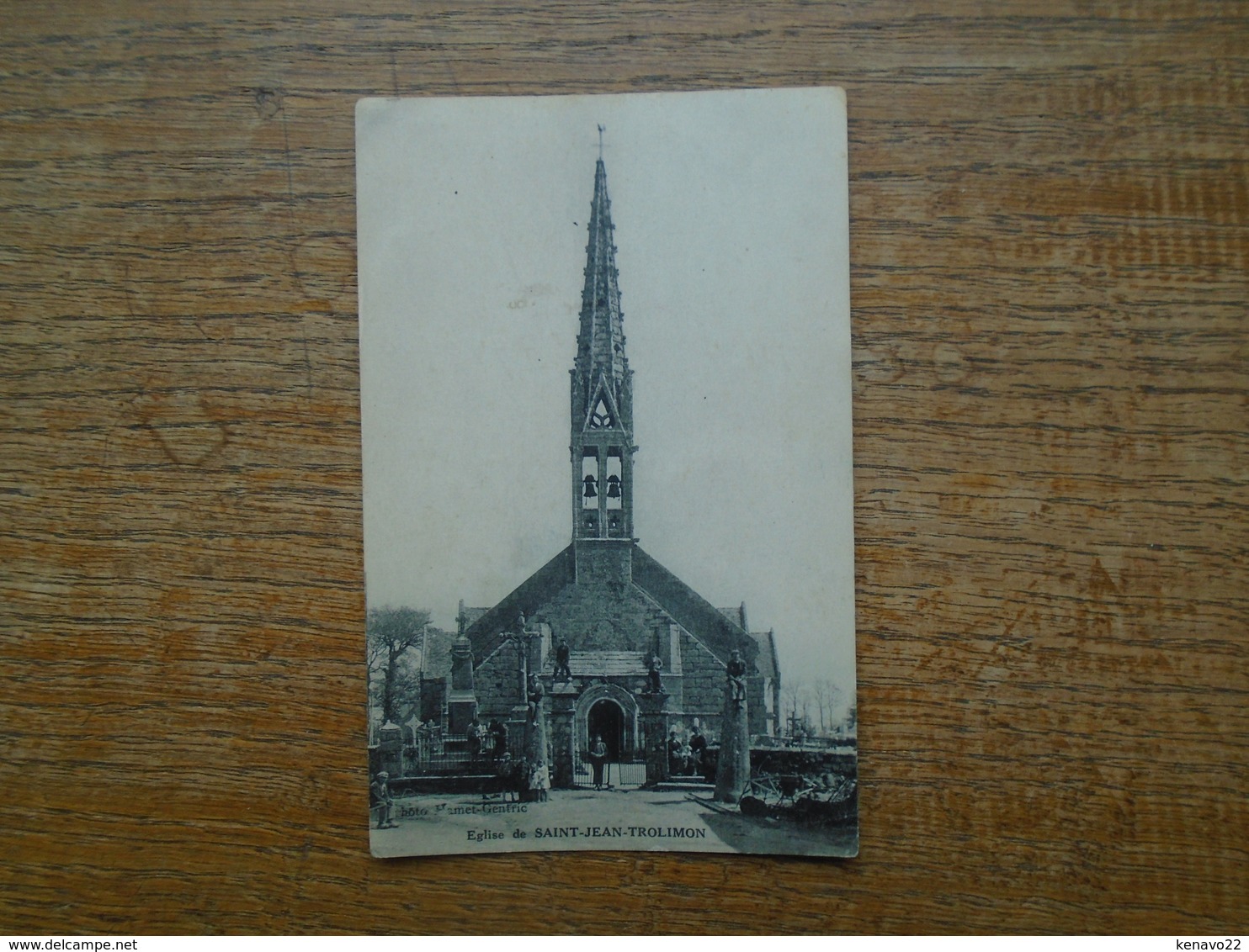 Saint-jean-trolimon , L'église "" Carte Animée "" - Saint-Jean-Trolimon