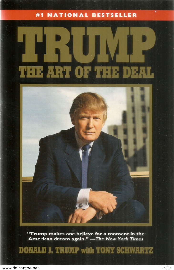 DONALD TRUMP . THE ART OF THE DEAL ! , American Dream Again ! NEW, Original Packing (double Usage) - Business