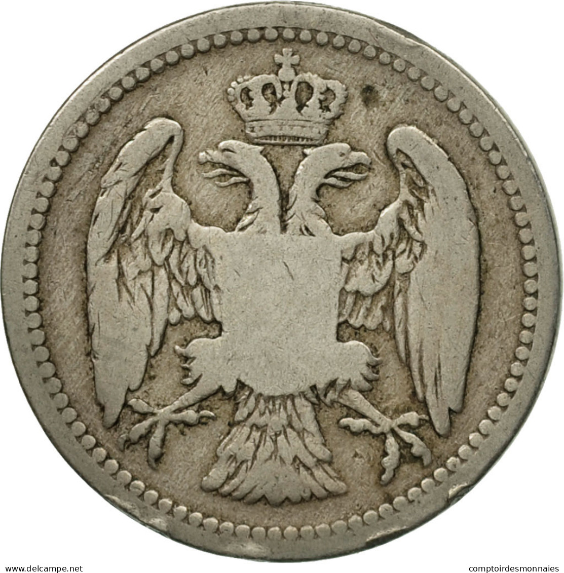 Monnaie, Serbie, Milan I, 10 Para, 1883, TB+, Copper-nickel, KM:19 - Serbie
