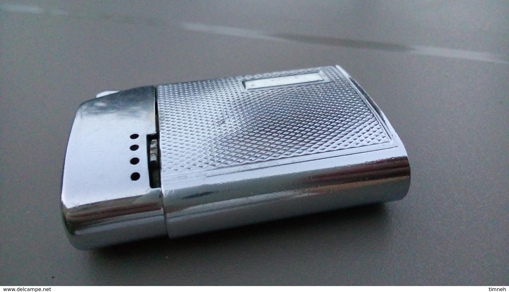 BRIQUET En Metal Chrome (vide) - Marque SIM Made In Austria Autriche - - Sonstige & Ohne Zuordnung