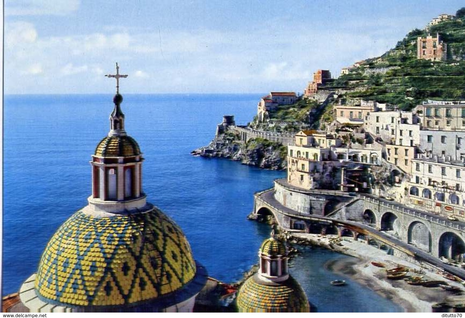 Napoli Porticciuolo Di Mergellina - Formato Grande Viaggiata Mancante Di Affrancatura – E 7 - Portici
