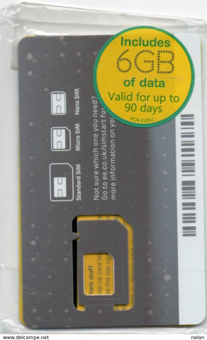 PHONE CARD-SCHEDA TELEFONICA RGNO UNITO-CREDIT CARD TOP-UP-SCHEDA TELEFONICA EE - BT Global Cards (Prepagadas)